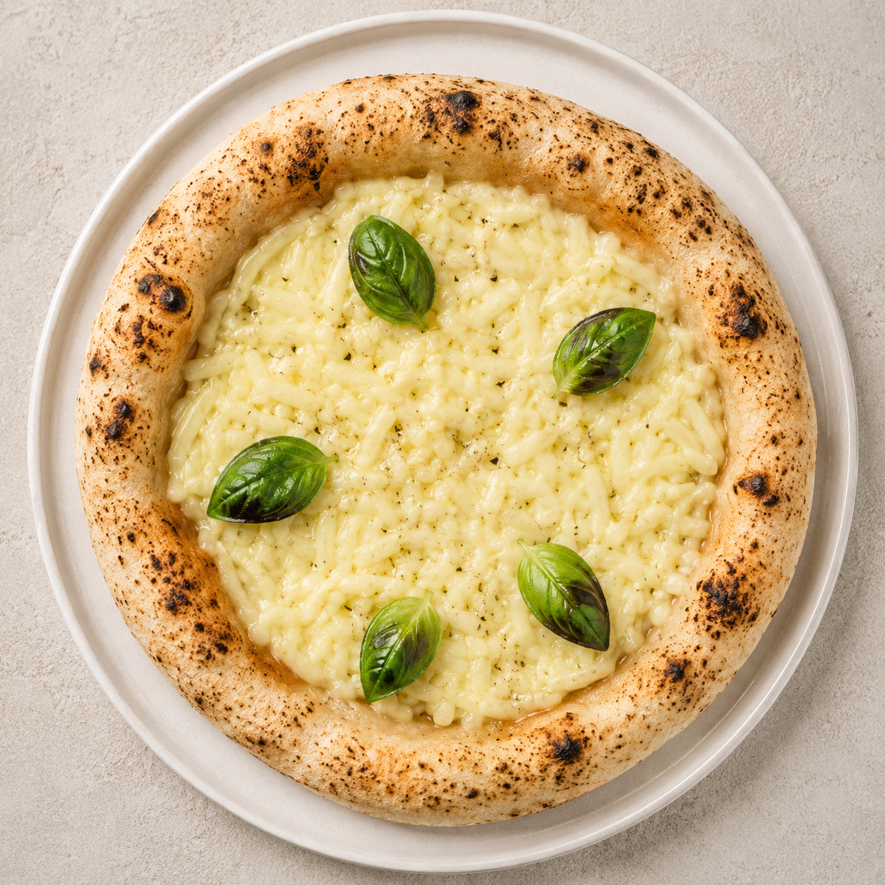 Pizza estilo napolitana